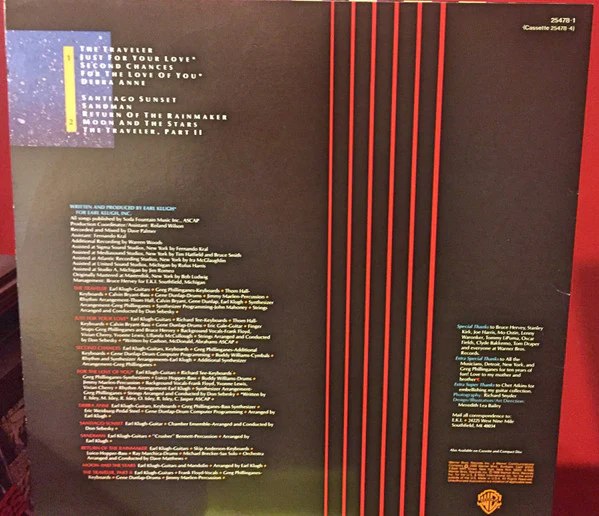 Earl Klugh – Life Stories (VG+/VG+) – LP, AU 1986 - Image 2