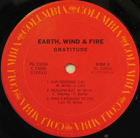 Earth, Wind & Fire – Gratitude (VG/VG) – 2xLP, US 1975 - Image 6