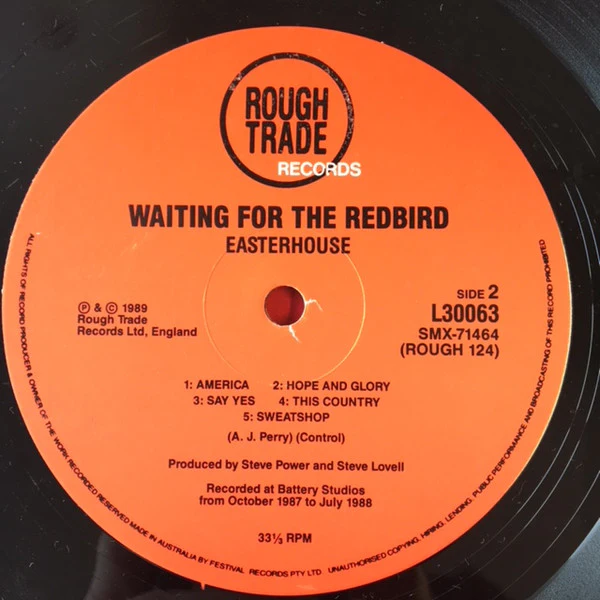 Easterhouse – Waiting For The Redbird (VG+/VG+) – LP, AU 1989 - Image 4