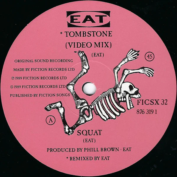 Eat – Tombstone (VG+/VG+) – 12", UK 1989 - Image 3
