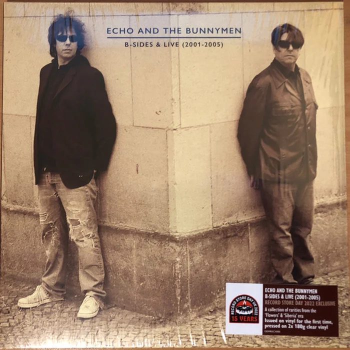 Echo & The Bunnymen – B-sides & Live (2001-2005) (VG+/E) – 2xLP, Worldwide 2022