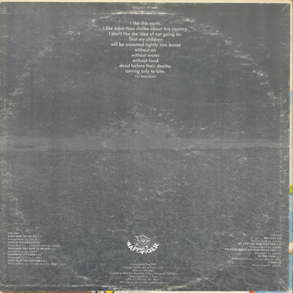 Ecology – Environment/Evolution (VG+/VG) – LP, US 1970 - Image 2