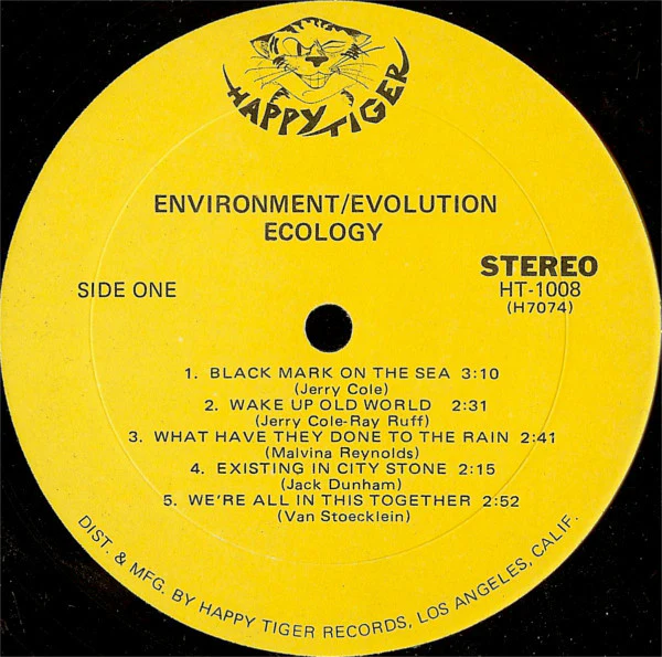 Ecology – Environment/Evolution (VG+/VG) – LP, US 1970 - Image 3