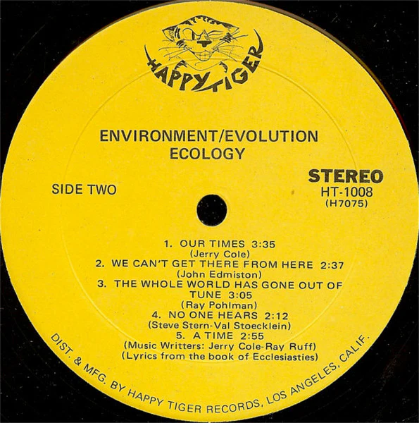 Ecology – Environment/Evolution (VG+/VG) – LP, US 1970 - Image 4