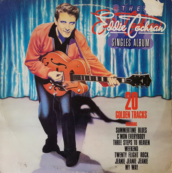 Eddie Cochran – The Eddie Cochran Singles Album (VG/VG+) – LP, AU 1979