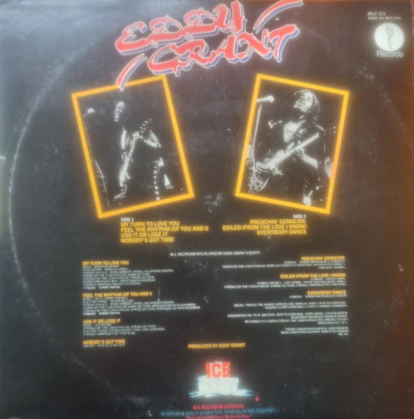 Eddy Grant – Love In Exile (E/VG+) – LP, AU 1980 - Image 2
