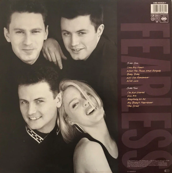 Eighth Wonder – Fearless (VG+/VG+) – LP, UK 1988 - Image 2