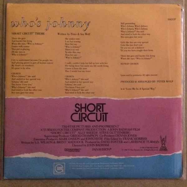 El DeBarge, DeBarge – Who's Johnny (VG+/VG+) – 7", AU 1986 - Image 2