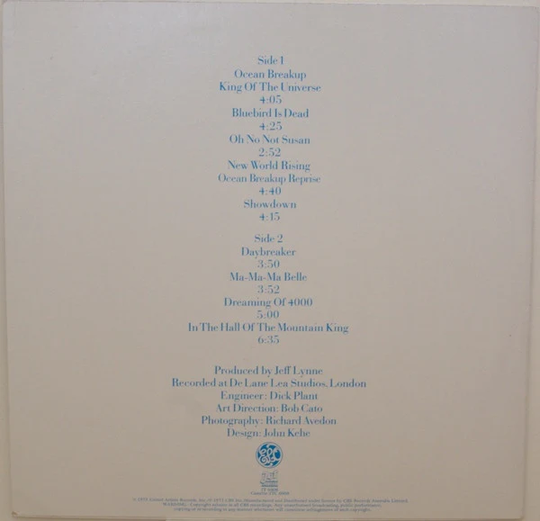 Electric Light Orchestra – On The Third Day (VG+/VG+) – LP, AU - Image 2