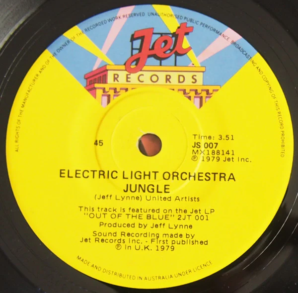 Electric Light Orchestra – Shine A Little Love (VG/VG+) – 7", AU 1979 - Image 4