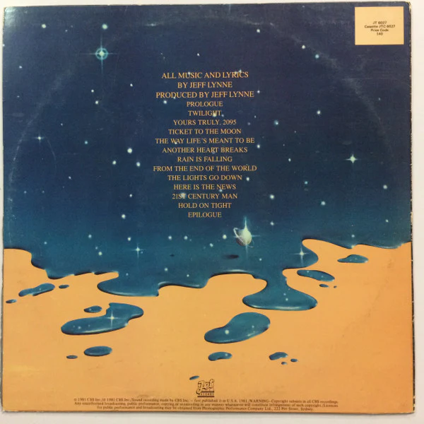 Electric Light Orchestra – Time (VG/VG+) – LP, AU 1981 - Image 2