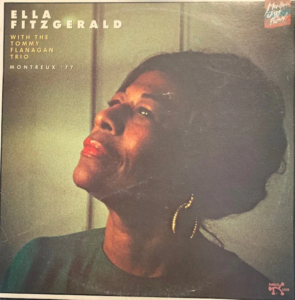 Ella Fitzgerald, Tommy Flanagan Trio – Montreux '77 (VG+/VG+) – LP, AU 1989