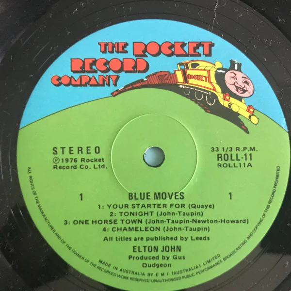 Elton John – Blue Moves (E/VG) – 2xLP, AU 1976 - Image 4