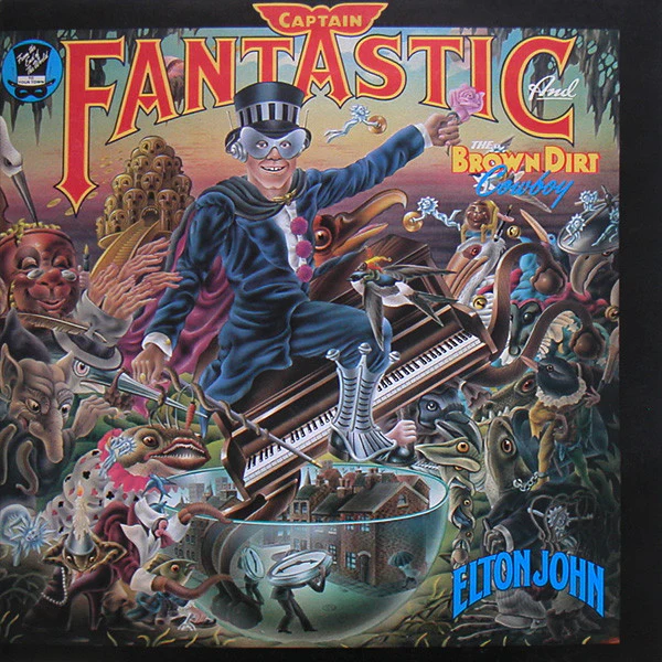 Elton John – Captain Fantastic And The Brown Dirt Cowboy (VG/VG) – LP, AU 1975