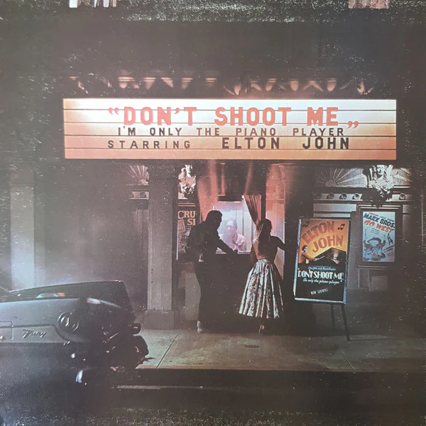 Elton John – Don't Shoot Me I'm Only The Piano Player (VG/VG) – LP, AU 1973