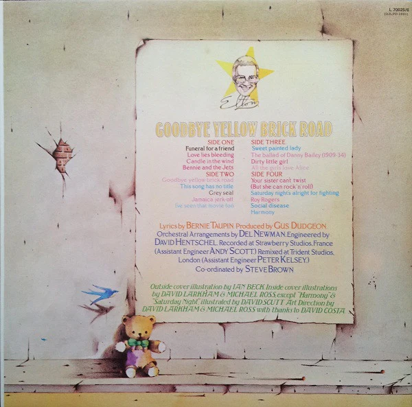 Elton John – Goodbye Yellow Brick Road (G+/VG+) – 2xLP, AU 1973 - Image 6