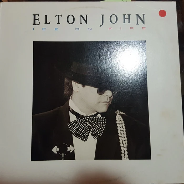 Elton John – Ice On Fire (VG+/VG+) – LP, AU 1985