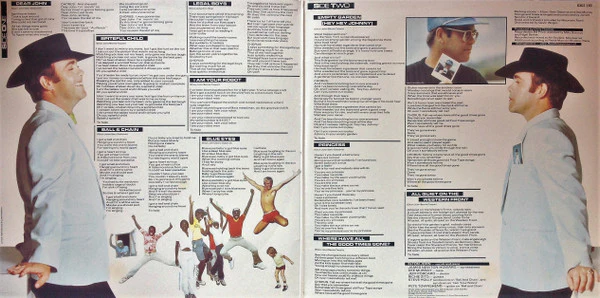 Elton John – Jump Up! (VG+/VG+) – LP, AU 1982 - Image 2