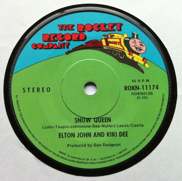 Elton John, Kiki Dee – Don't Go Breaking My Heart (VG/Generic) – 7", AU 1976 - Image 2