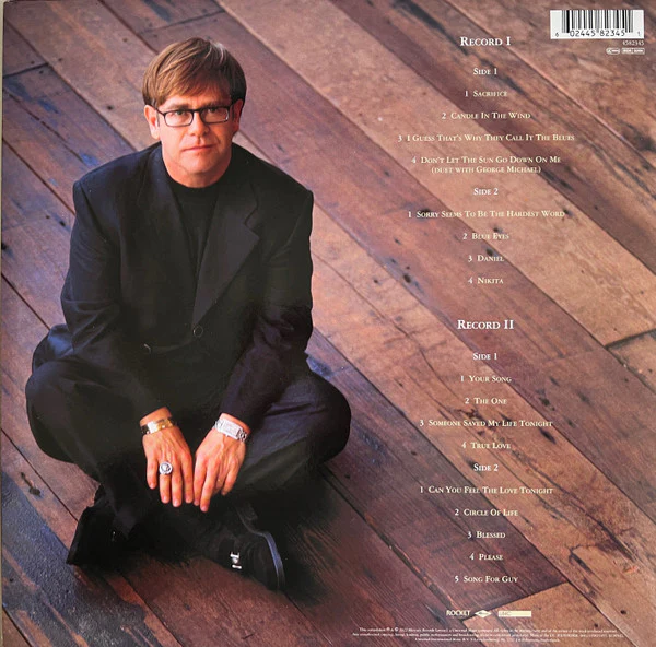 Elton John – Love Songs (VG/G+) – 2xLP, Worldwide 2022 - Image 2
