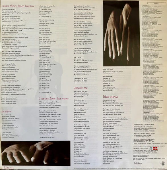 Elton John – Sleeping With The Past (VG+/VG+) – LP, Australasia 1989 - Image 6