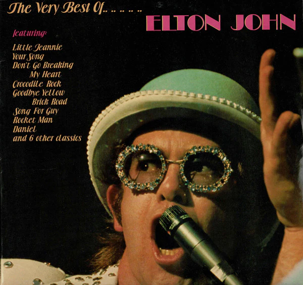 Elton John – The Very Best Of....Elton John (VG+/VG+) – LP, AU 1980