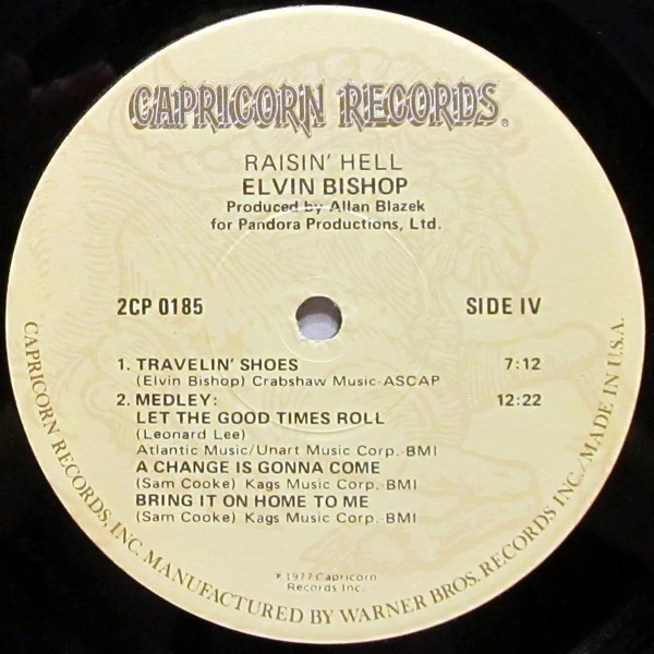 Elvin Bishop – Raisin' Hell (E/VG+) – 2xLP, US 1977 - Image 8