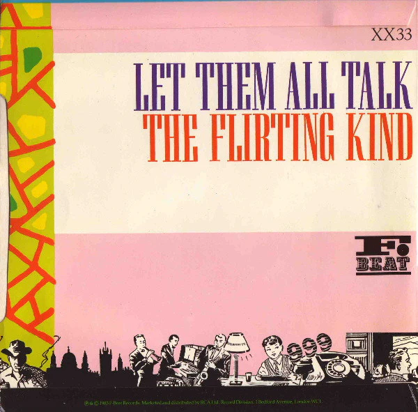 Elvis Costello & The Attractions – Let Them All Talk (VG+/VG+) – 7", UK 1983 - Image 2