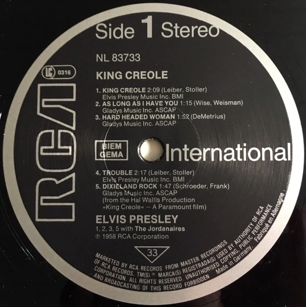 Elvis Presley – King Creole (VG/VG+) – LP, UK - Image 3