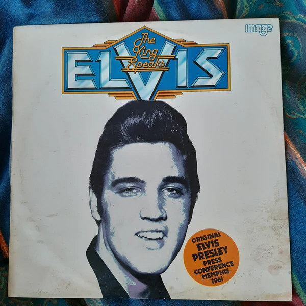 Elvis Presley – The King Speaks-Original Elvis Presley Press Conference Memphis 1961 (VG+/VG+) – LP, AU