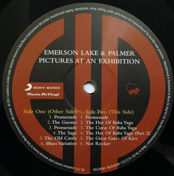 Emerson, Lake & Palmer – Pictures At An Exhibition (VG/VG+) – LP, EU 2011 - Image 5