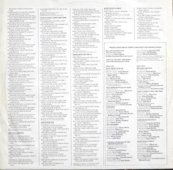 Emmylou Harris – Quarter Moon In A Ten Cent Town (VG+/VG+) – LP, EU - Image 4