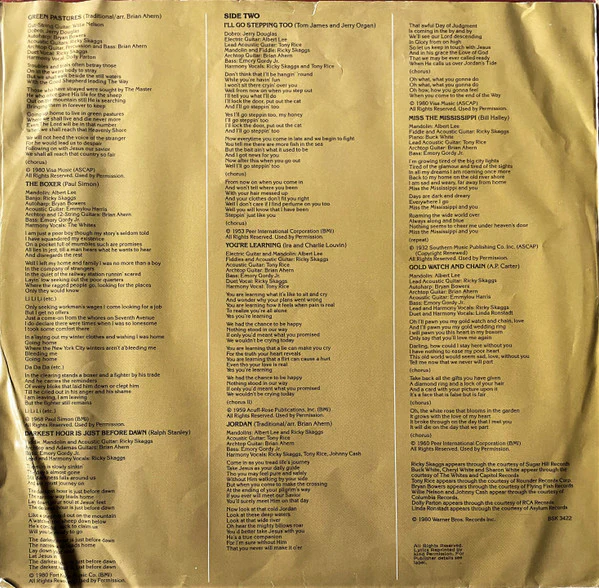 Emmylou Harris – Roses In The Snow (VG+/VG) – LP, AU 1980 - Image 6