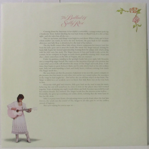 Emmylou Harris – The Ballad Of Sally Rose (VG+/VG+) – LP, AU 1985 - Image 5