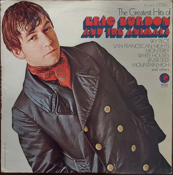 Eric Burdon & The Animals – The Greatest Hits Of Eric Burdon And The Animals (VG+/VG+) – LP, US
