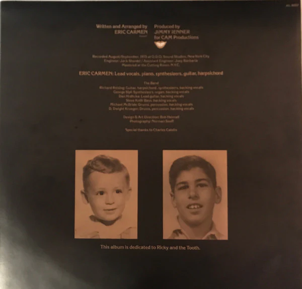 Eric Carmen – Eric Carmen (VG+/VG) – LP, AU 1975 - Image 4