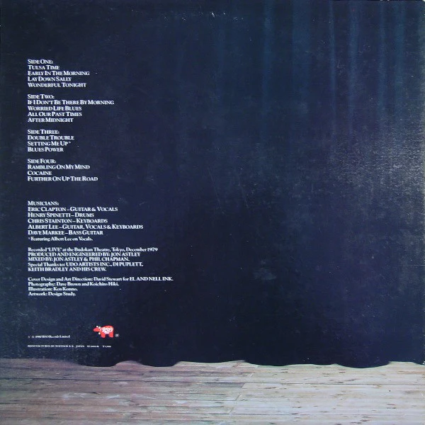 Eric Clapton – Just One Night (VG+/VG+) – 2xLP, JP 1980, With OBI - Image 4