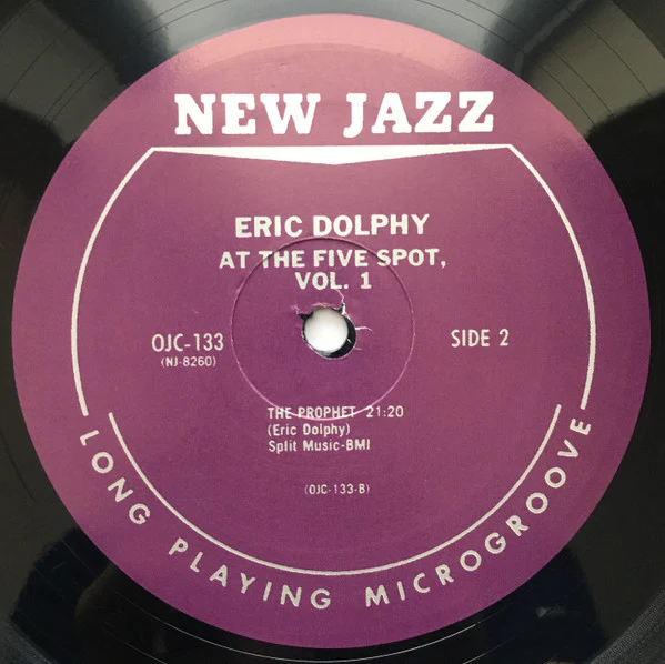Eric Dolphy – At The Five Spot, Volume 1. (VG+/E) – LP, US 2021 - Image 4