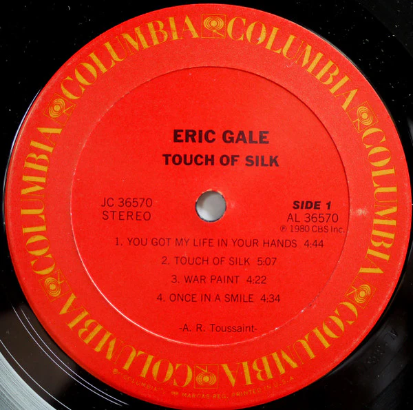 Eric Gale – Touch Of Silk (VG+/VG+) – LP, US 1980 - Image 3