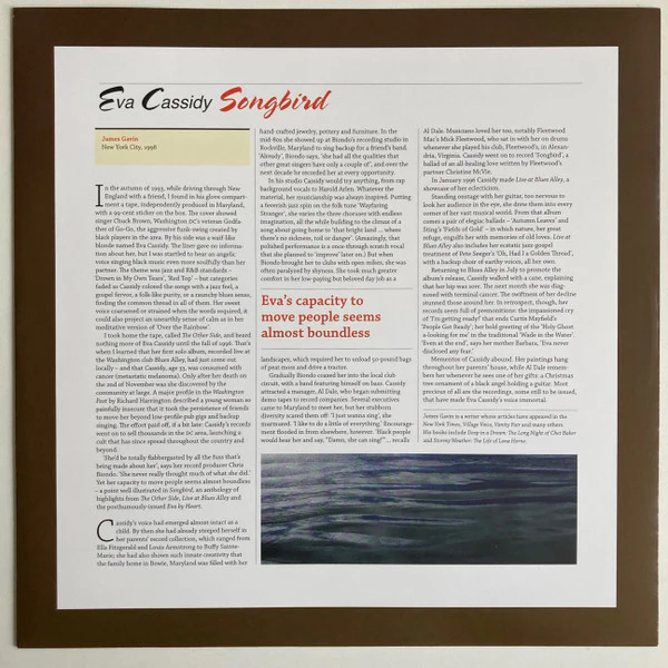 Eva Cassidy – Songbird (NM/E) – LP, EU 2014 - Image 3