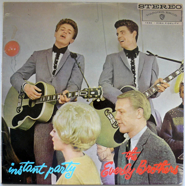 Everly Brothers – Instant Party (VG+/VG+) – LP, AU 1962