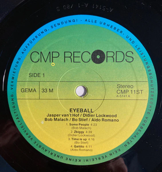 Eyeball – Eyeball (E/VG+) – LP, DE 1980 - Image 4