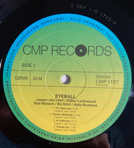Eyeball – Eyeball (E/VG+) – LP, DE 1980 - Image 5