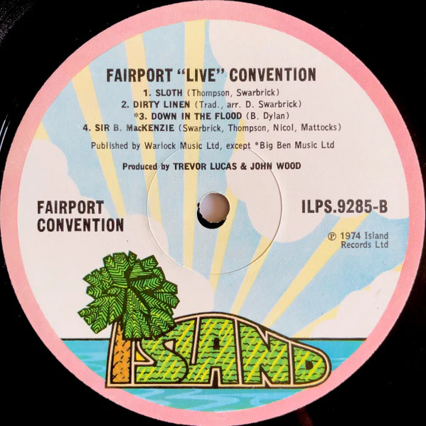 Fairport Convention – Fairport Live Convention (VG/VG) – LP, UK 1974 - Image 4