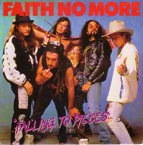 Faith No More – Falling To Pieces (VG+/VG+) – 7", AU 1990