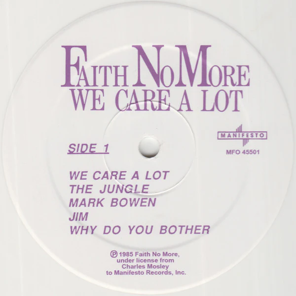 Faith No More – We Care A Lot (VG+/VG+) – LP, US 2015 - Image 3