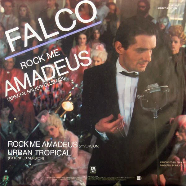 Falco – Rock Me Amadeus (Special Salieri Club Mix) (VG/VG+) – 12", AU 1985 - Image 2