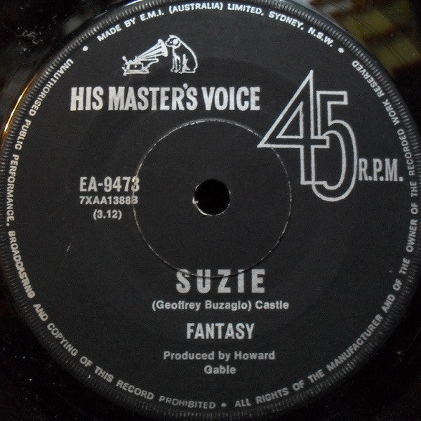 Fantasy – Universal Sun (E/Generic) – 7", AU 1971 - Image 2