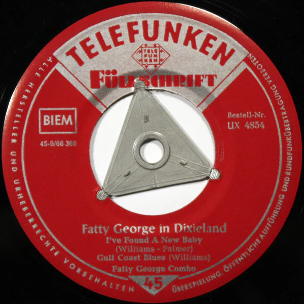 Fatty George – Fatty George In Dixieland (E/VG+) – 7", DE 1957 - Image 4