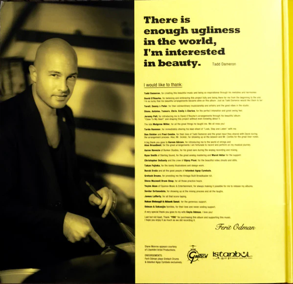 Ferit Odman – Dameronia With Strings (E/E) – LP, TR 2015 - Image 4
